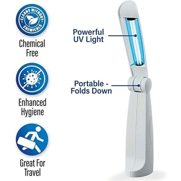 Portable Safe and Healthy Disinfecting Sanitizing UV-C Light Wand NEW IN BOX - Picture 4 of 15